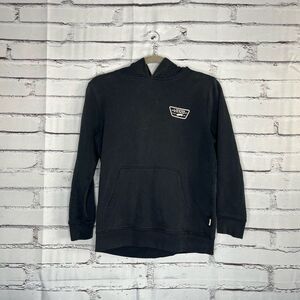 Vans Black Pullover hoodie SZ M Casual Unisex Skater Graphic Sweatshirt Logo Y2K
